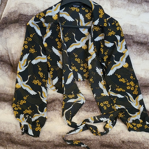 Nasty Gal Tops - Printed Blouse